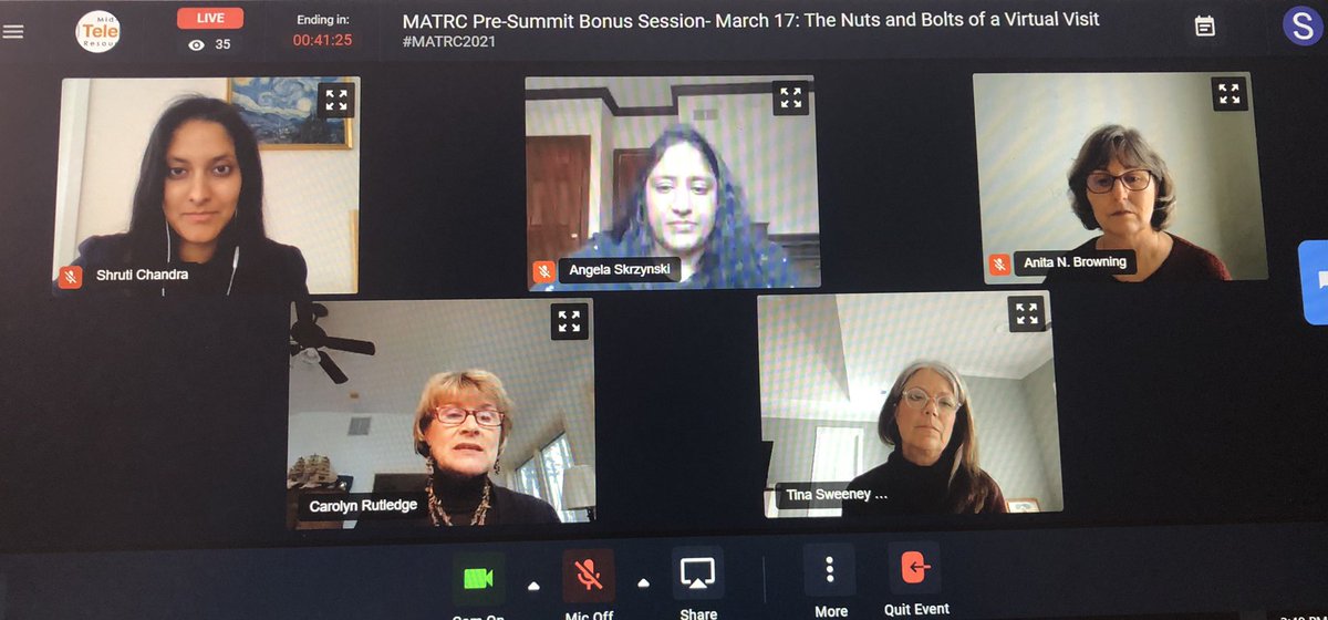 Practical suggestions with a wonderful panel. #MATRC2021 <a href="/katwibb/">MATRC</a> @IEHPatJEFF <a href="/JuddHollander/">Judd Hollander</a>