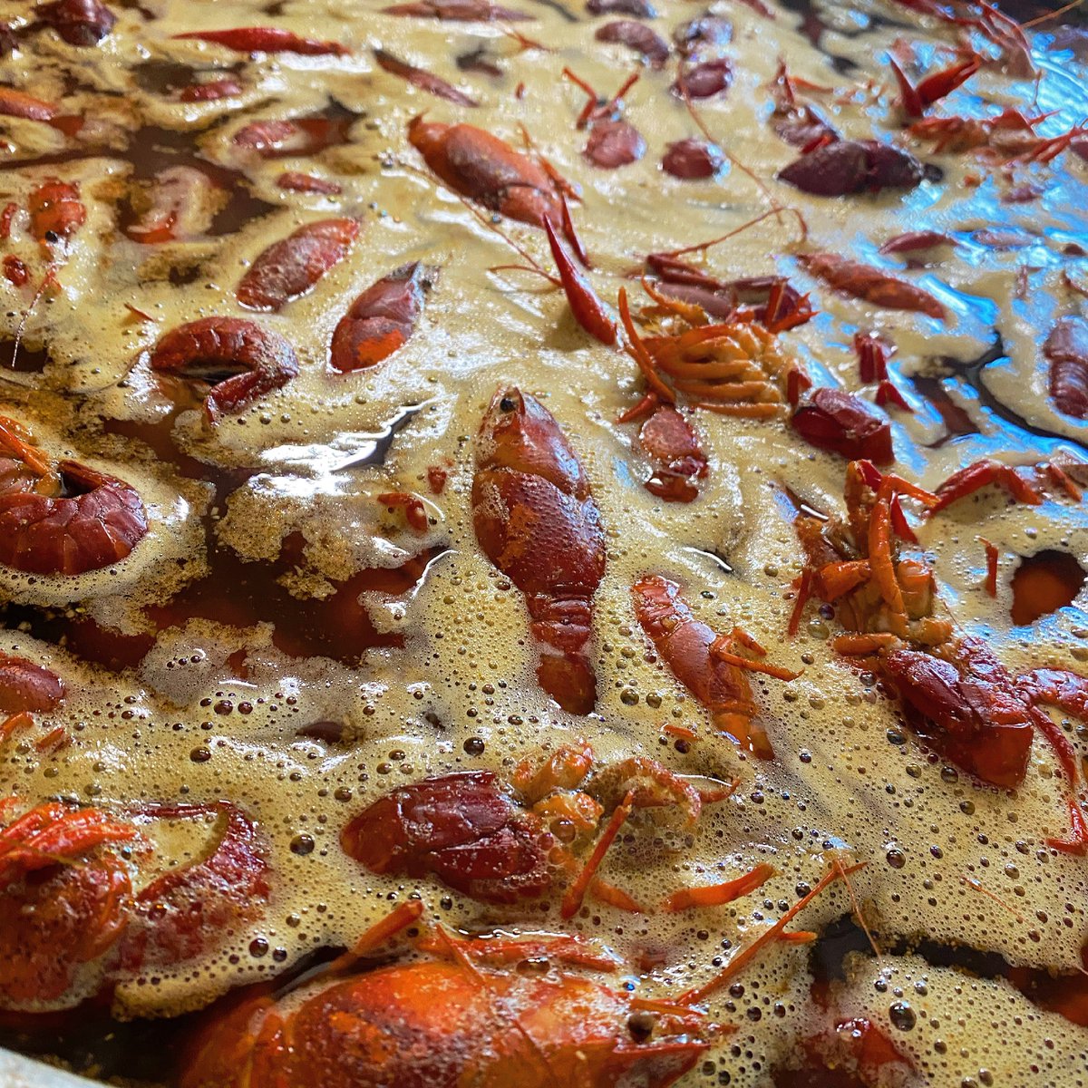 Our crawfish are getting a nice and hot spice bath at the moment!! HA! We will be OPEN our regular hours. But, we will also be watching the weather and will post any updates. #crawfish #shrimp #crablegs #bbq #pulledpork #beer #craftbeer #dinner #greatfood #goodtimes #livemusic