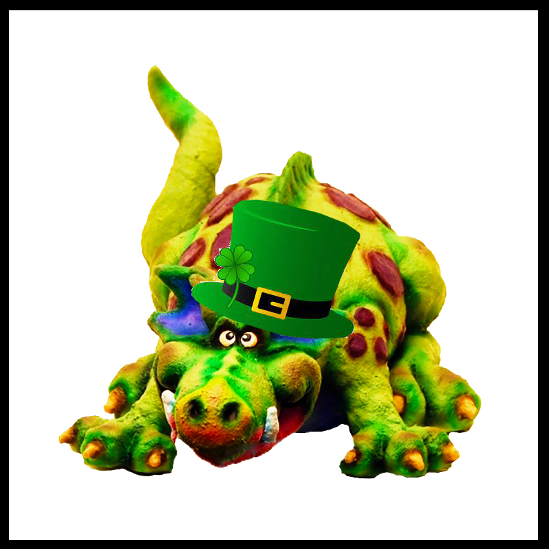 artoftoys's tweet photo. Happy St Pat's Day from Art Of Toys! #toyart#dragon#toydragon#StPatrick https://t.co/wuRzBlEaxS