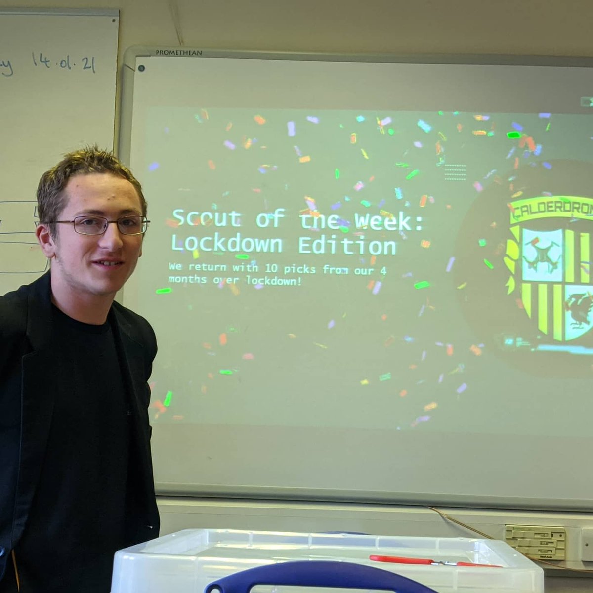 Tonight was very 🔥!! We came back with a bang to find our 3D printer complete with a makeover! We then discussed our plans for building our robot, and with a <a href="/REVrobotics/">REV Robotics</a> order in transit, we took the opportunity to start doing CAD in @adskFusion360. Perfect!! #morethanrobotsuk