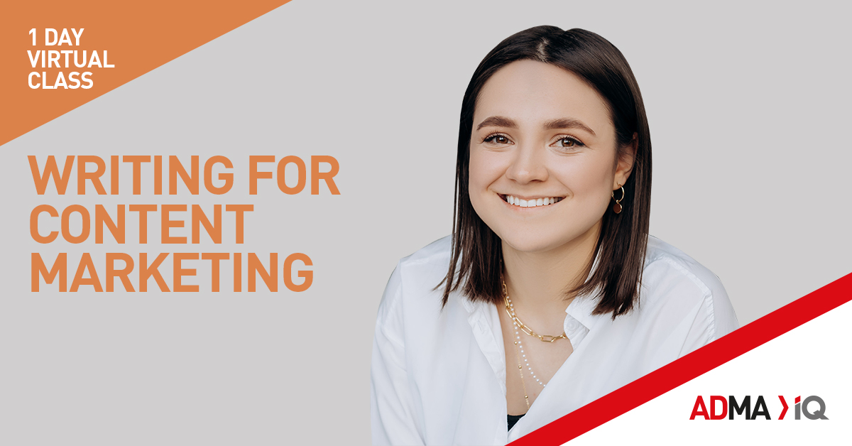 Dive into writing training for content marketing and brand journalism. Plus save 20% in March on this 1 day practical course, taught by respected industry professionals. Use code: MARCHTOCLASS. Course starts 24th March. Enrol now: bit.ly/3vAFdqG