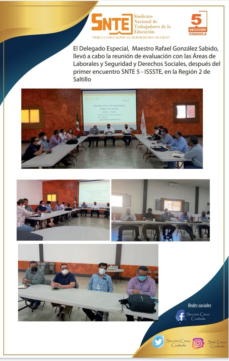 Sección Cinco Coahuila tweet media