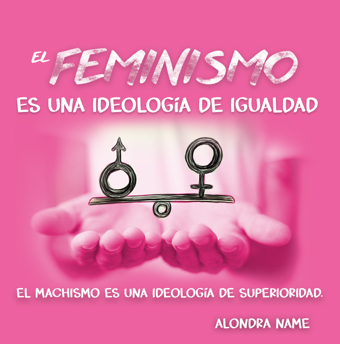 name_alondra's tweet photo. Cuando hablo de #feminismo, de empoderamiento y lucha por la equidad de género en los espacios económicos, políticos y sociales de nuestro país, me refiero al trabajo conjunto de hombres y mujeres que buscamos igualdad de oportunidades para todos. 
#Feminismo #SomosTodos #Equidad https://t.co/TDkUeJqxKH