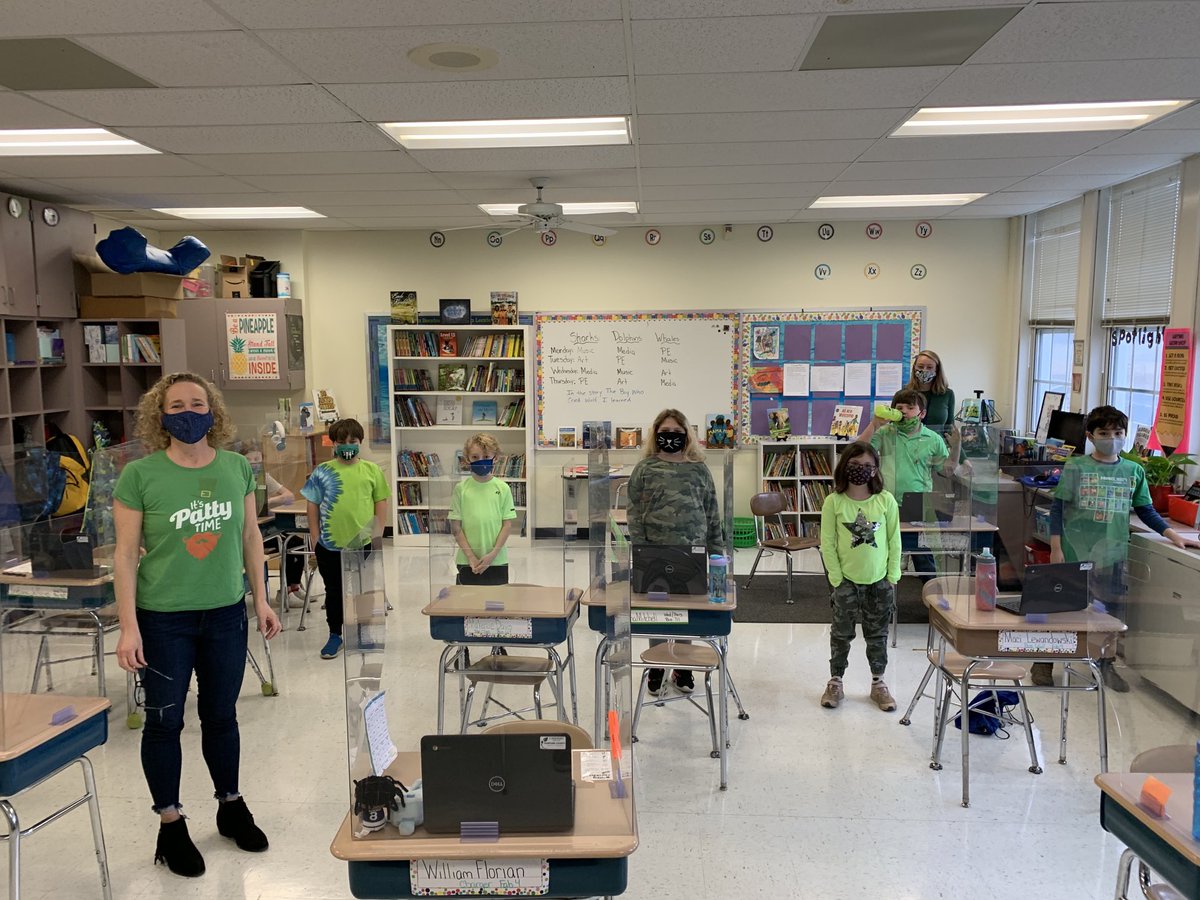 We were LUCKY to be US! 🍀 ⁦<a href="/lisa_minutoli/">Lisa Minutoli</a>⁩ ⁦<a href="/mrsjdavidson3/">Jennifer Davidson</a>⁩ #dreambig ⁦<a href="/cveschargers/">Churchville Chargers</a>⁩