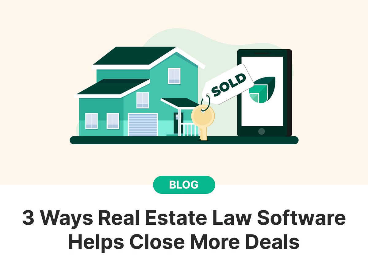 What can Track with Ease do for You? Hint: Close more deals!

buff.ly/3vzSwru

#realestatelaw #lawsoftware #closemoredeals #realestatelawsoftware #closedeals #realestate