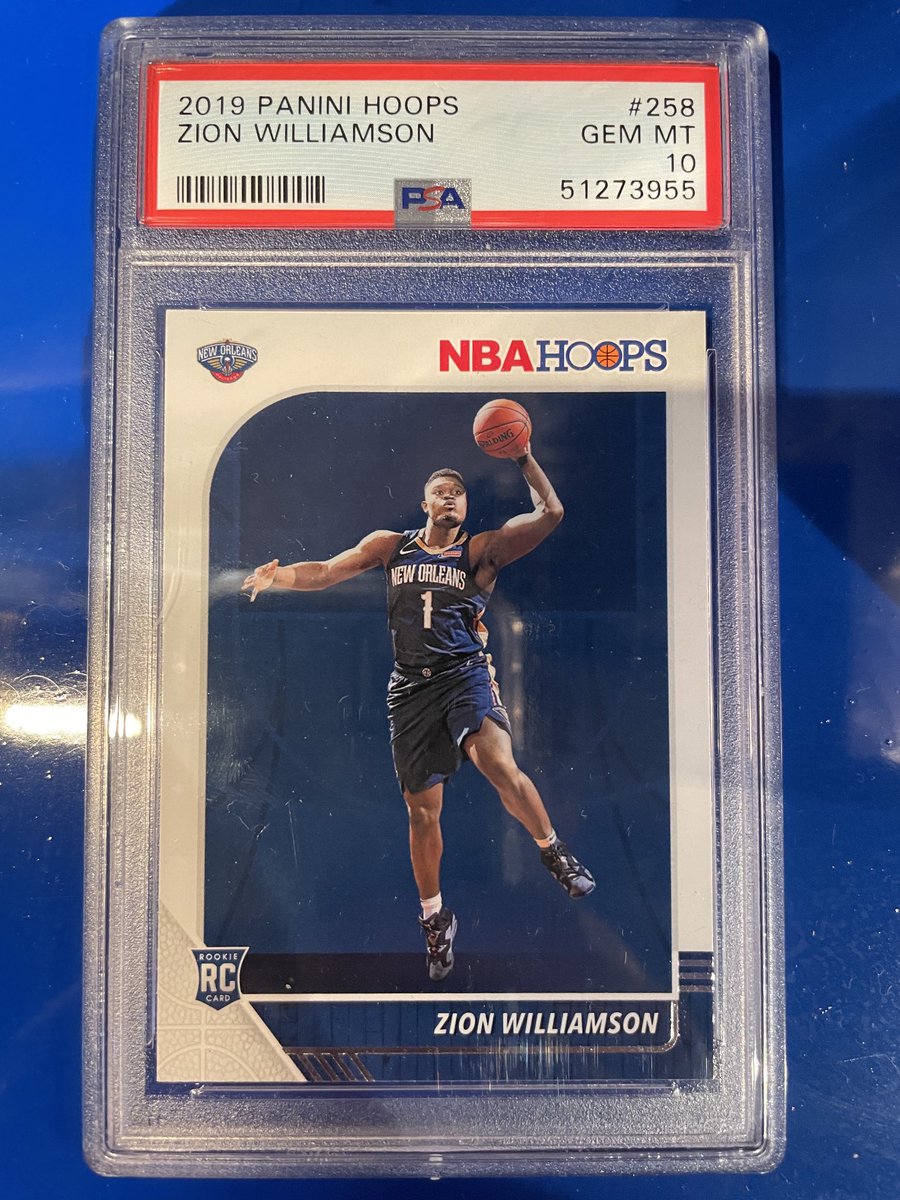 Matt Kalish (@mattkalish) on Twitter photo PSA 10 Zion Giveaway tonight!
RT this by midnight tonight and I’ll select one of y’all to get this PSA 10 Zion RC Slab.
<a href="/DraftKings/">DraftKings</a>
<a href="/DKSportsbook/">DraftKings Sportsbook</a>
<a href="/DKCasino/">DraftKings Casino</a> PSA 10 Zion Giveaway tonight!
RT this by midnight tonight and I’ll select one of y’all to get this PSA 10 Zion RC Slab.
<a href="/DraftKings/">DraftKings</a>
<a href="/DKSportsbook/">DraftKings Sportsbook</a>
<a href="/DKCasino/">DraftKings Casino</a>