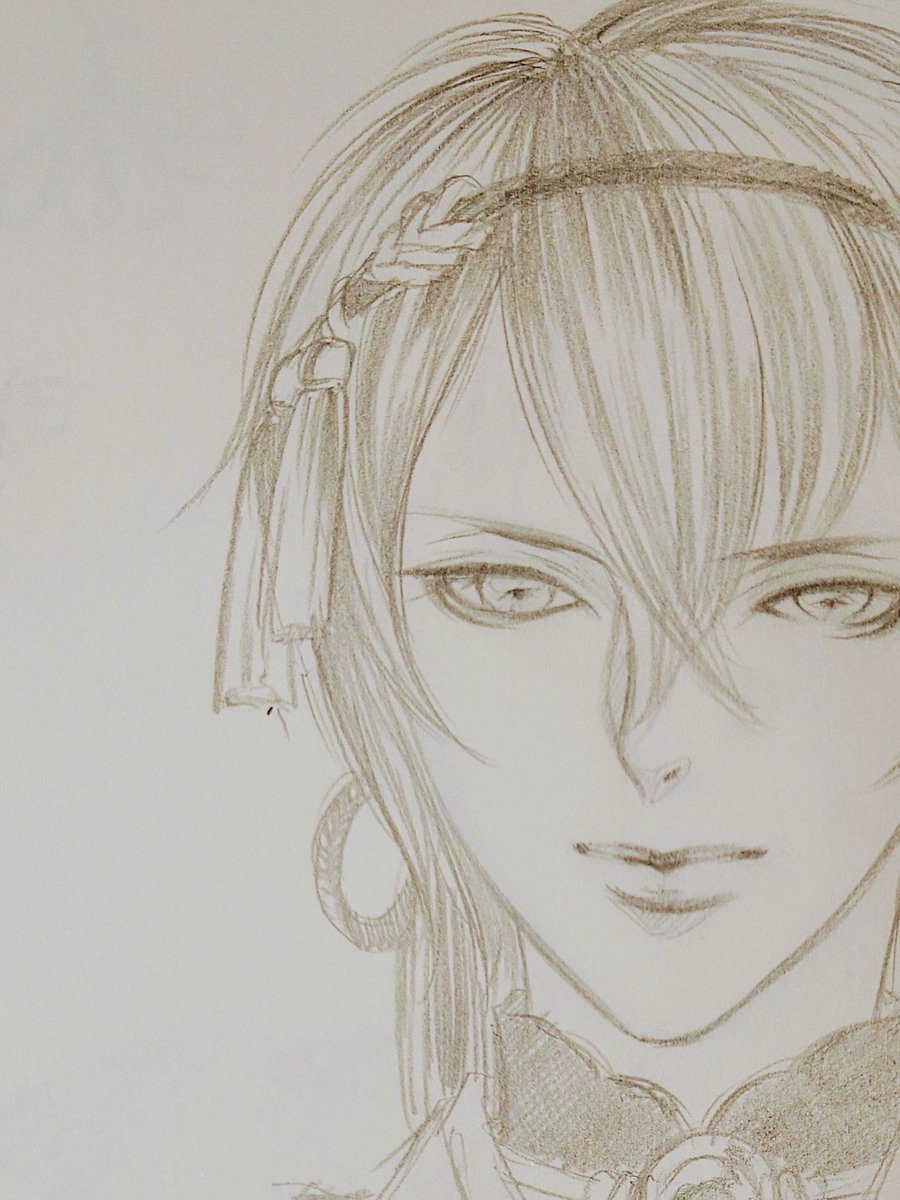 鉛筆描きもしたいな Rikaoのイラスト