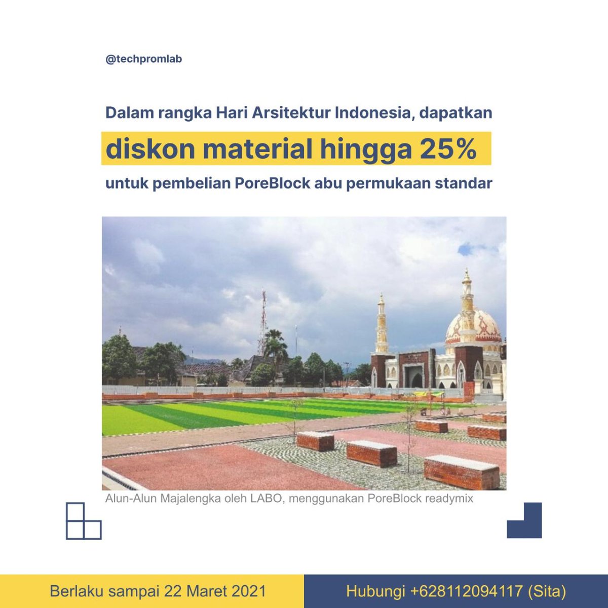 poreblock's tweet photo. Selamat Hari Arsitektur Indonesia!

Tidak sekedar bangunan, menurut UU 15 Tahun 2021, Arsitektur adalah wujud hasil penerapan ilmu pengetahuan, teknologi, dan seni secara utuh dalam menggubah ruang dan lingkungan binaan sebagai bagian dari kebudayaan dan peradaban manusia https://t.co/vO5WUkbYKs