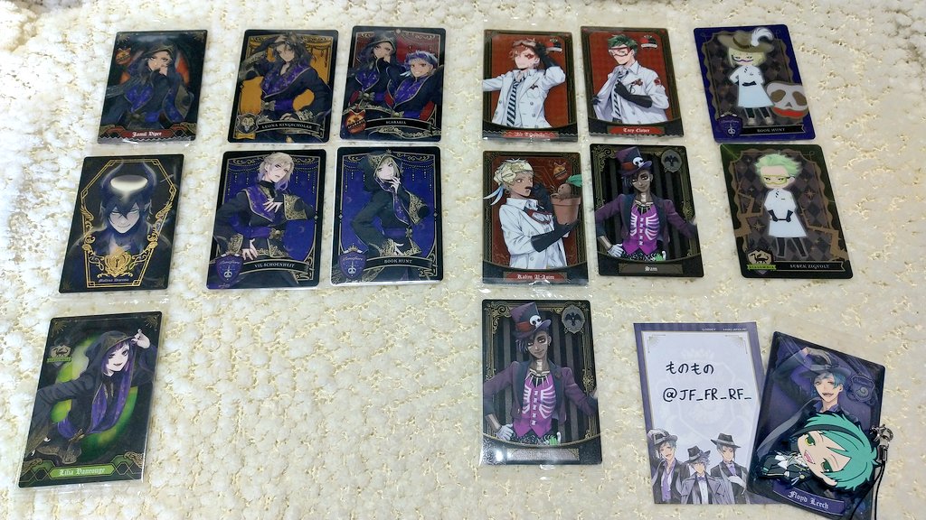 JF_FR_RF_'s tweet photo. ☆ツイステ交換☆

【譲】
ウエハース２
ジャミル、kvマレウス、リリア

メタカ２
レオナ、スカラビア、ヴィル、ルーク

ウエハース３
エース、トレイ、カリム、サム×２

メタカ３
ルーク、セベク

カプ缶２
デュース、シルバー

カプ缶３
アズール、ジェイド(薄い初期汚れ有り)

リプへ続きます→ https://t.co/6L2CrkfKSQ