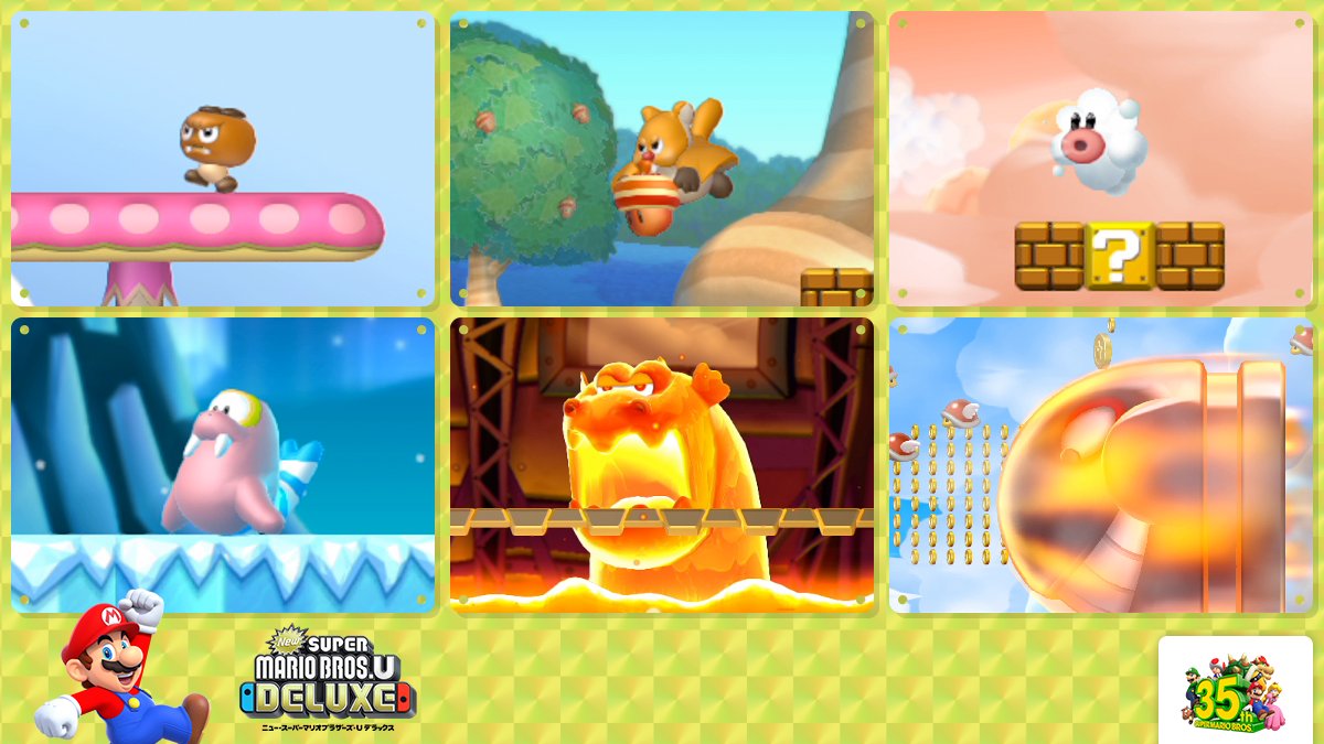 スーパーマリオブラザーズ35周年 キャラクター図鑑公開中 Newスーパーマリオブラザーズu に登場する敵キャラクターの一部をご紹介 カキボー ズングリ キリフキー セイドン ウーガン キングキラー スーパーマリオ35周年 T Co スーパーマリオブラザーズ35周年 キャラクター図鑑公開中 Newスーパーマリオブラザーズu に登場する敵キャラクターの一部をご紹介 カキボー ズングリ キリフキー セイドン ウーガン キングキラー スーパーマリオ35周年 T Co