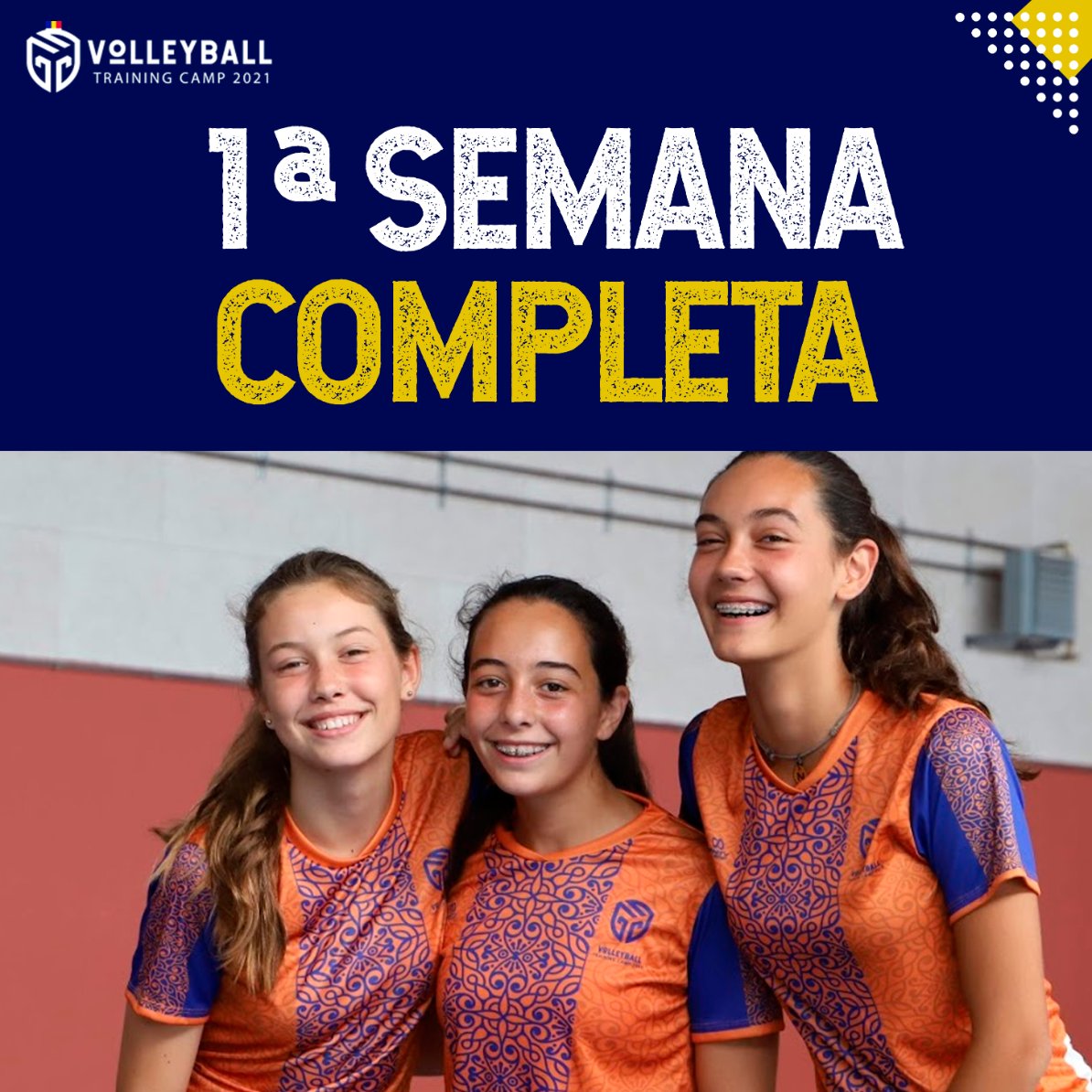✅ | ¡1a semana COMPLETA! 

👉 Recuerda que aún quedan plazas para la segunda semana (Del 4 al 9 de julio del 2021) 

📝 Inscripciones ➡️ bit.ly/2QjqvSh