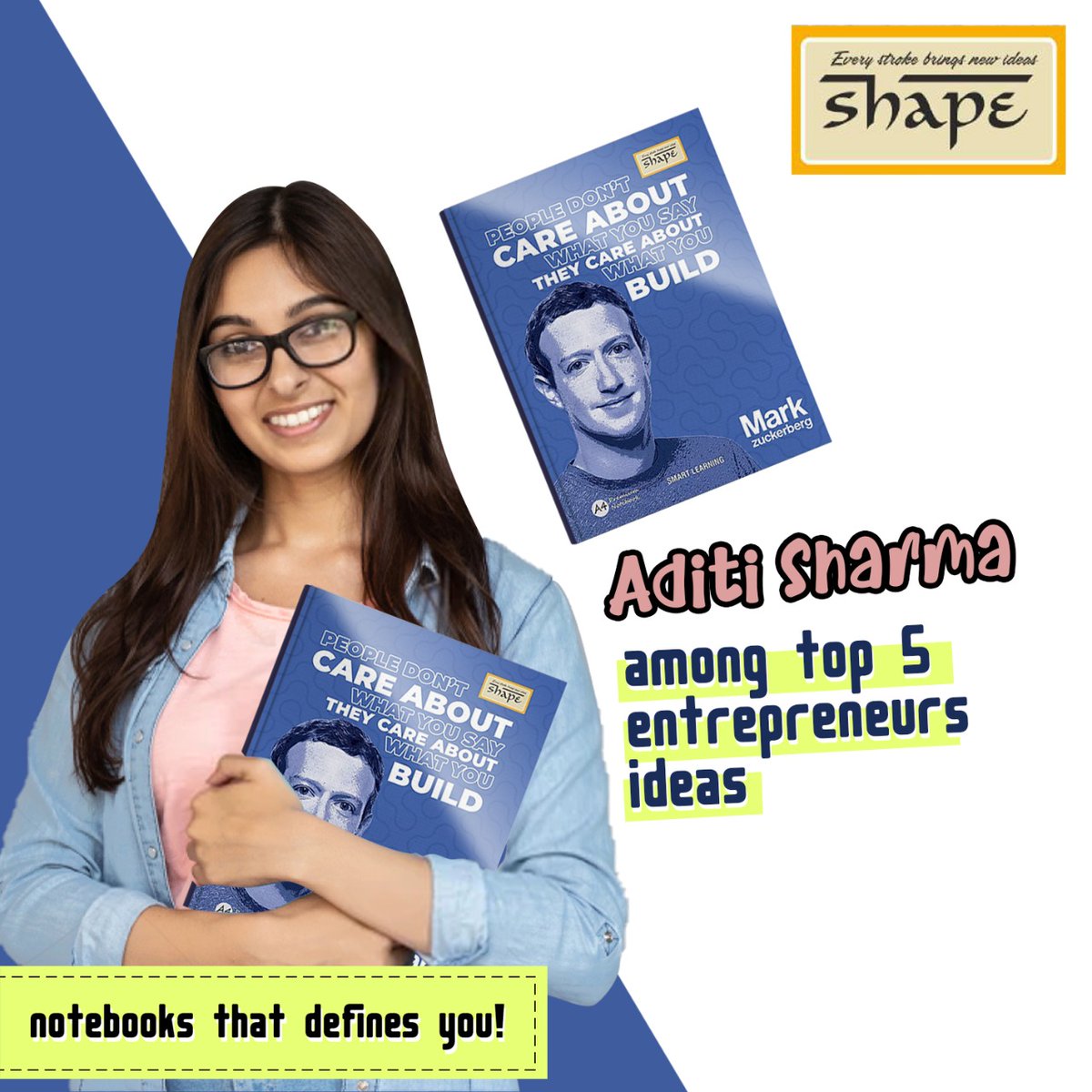 ShapeStationery's tweet photo. You research, You create!
Shape Notebooks are here to energize your personality!
#schools #education #school #teachers #students #learning #kids #children #teacher #parents #teaching #college #university #schoollife #colleges #business #shape #studentnotebooks #markzuckerberg https://t.co/ehTNYf7EPr