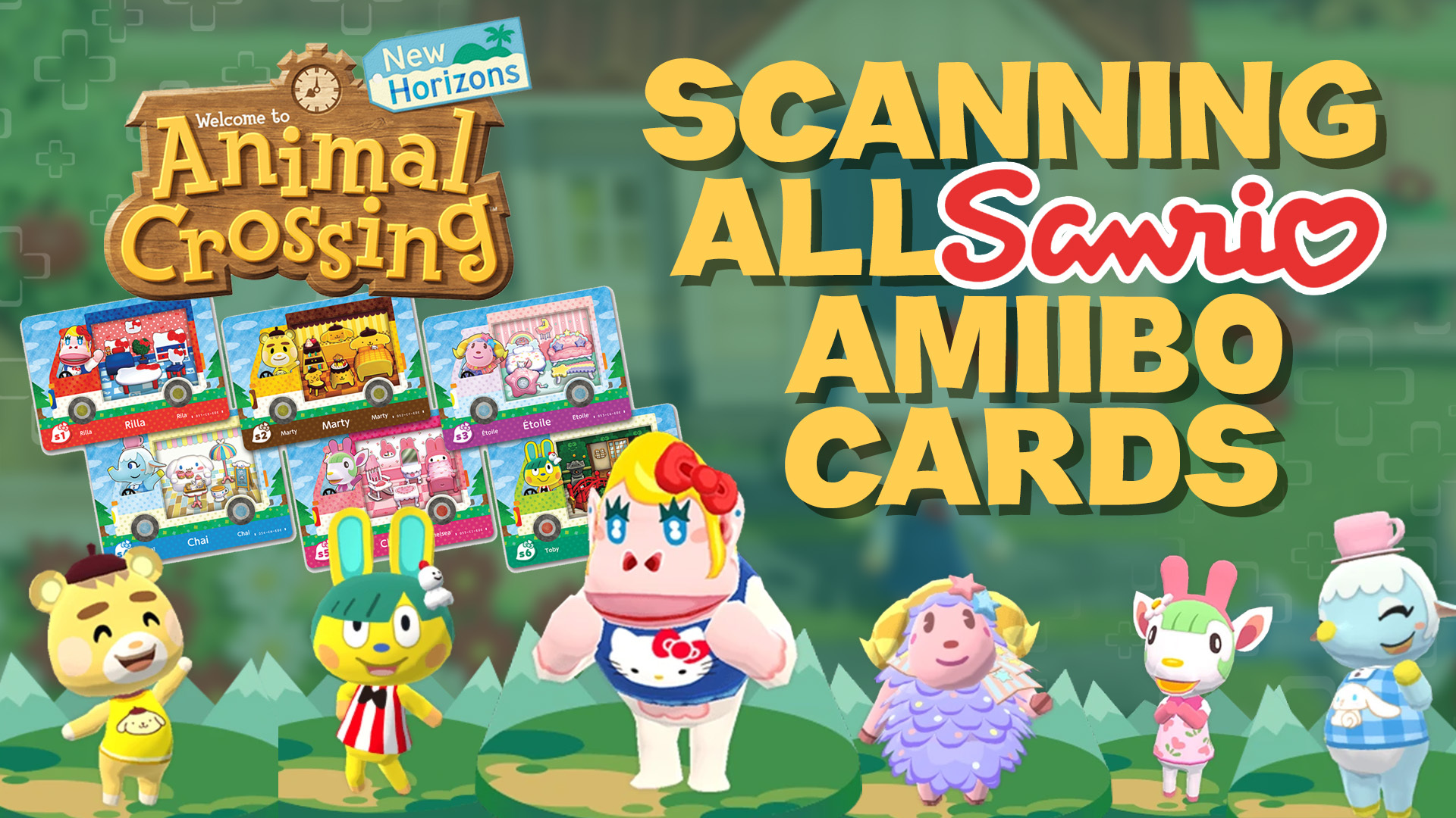 Amiibo News on Twitter: "We summon all the Sanrio Villagers in Animal  Crossing: New Horizons. Check 'em' out here! https://t.co/A7Nqiv5YLY  https://t.co/MukCU6ubtM" / Twitter