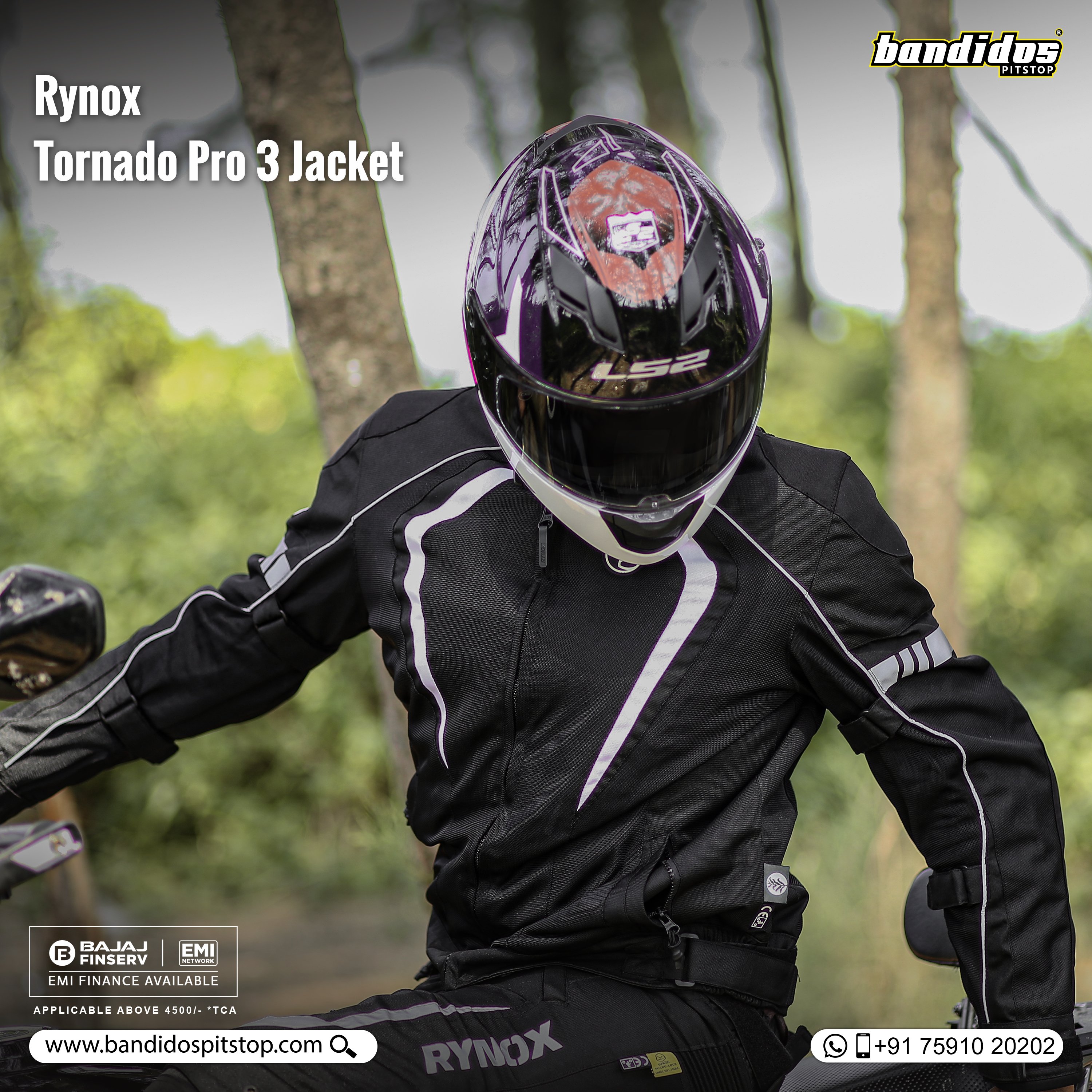 Rynox jacket shop price