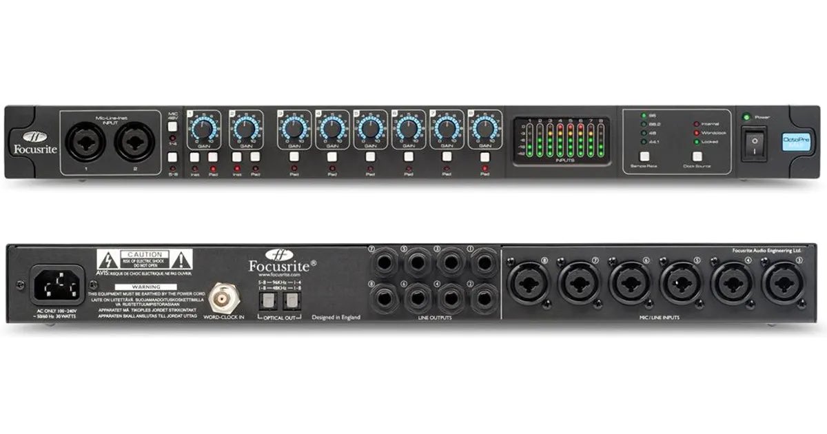 Focusrite OctoPre MkII Dynamic マイクプリ-