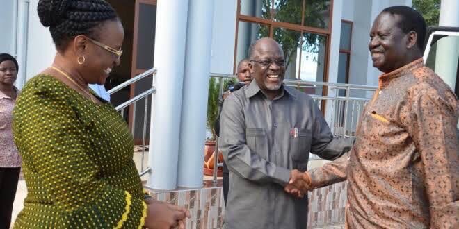 RailaOdinga's tweet image. It is with deep sadness that I have learned of the passing of my friend, President @MagufuliJP. 

He and his family have been close friends for a long time. 

He's been by my side at my most difficult and painful moments.

My condolences to his family and the people of Tanzania.