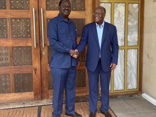RailaOdinga's tweet image. It is with deep sadness that I have learned of the passing of my friend, President @MagufuliJP. 

He and his family have been close friends for a long time. 

He's been by my side at my most difficult and painful moments.

My condolences to his family and the people of Tanzania.