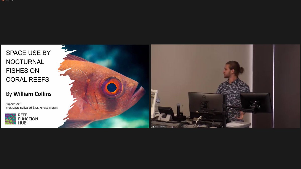 Reef Function Hub (@reeffunctionhub) on Twitter photo Our #Honours #students <a href="/CaseyL_Bowden/">Casey Bowden</a> and <a href="/WillC_98/">William Collins</a> gave their first "project evaluation seminars" today!
This officially kickstarts their #degree!
And guys, you both did great!
We're proud of you.
Really great talks and visuals throughout and exciting research plans!
(1/5) Our #Honours #students <a href="/CaseyL_Bowden/">Casey Bowden</a> and <a href="/WillC_98/">William Collins</a> gave their first "project evaluation seminars" today!
This officially kickstarts their #degree!
And guys, you both did great!
We're proud of you.
Really great talks and visuals throughout and exciting research plans!
(1/5)