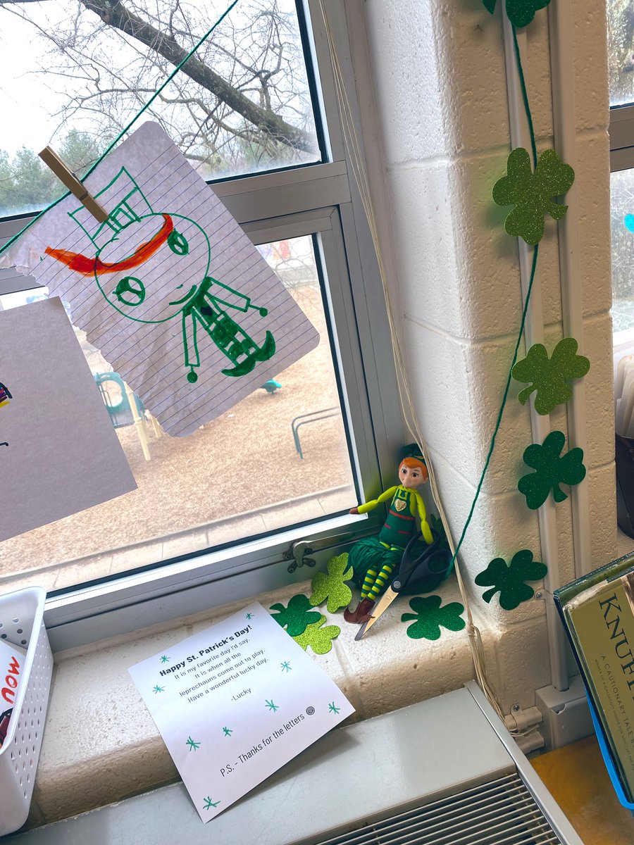 Feeling like one lucky teacher seeing these kiddos back in the classroom again.🍀Happy St. Patrick’s Day!