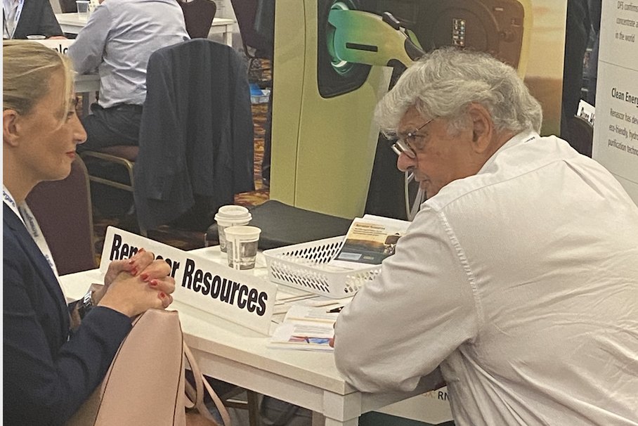 Renascor_ASX's tweet image. #Renascor Chairman Dick Keevers at the Australian Energy &amp;amp; Minerals Conference. See #RNU's presentation on our Siviour #BatteryAnodeMaterial project (Passcode:3w&amp;amp;XsP1c): zoom.us/rec/share/yBMJ… $RNU #criticalminerals #ESGinvesting #HFfree #CleanEnergy #EcoFriendly #Graphite
