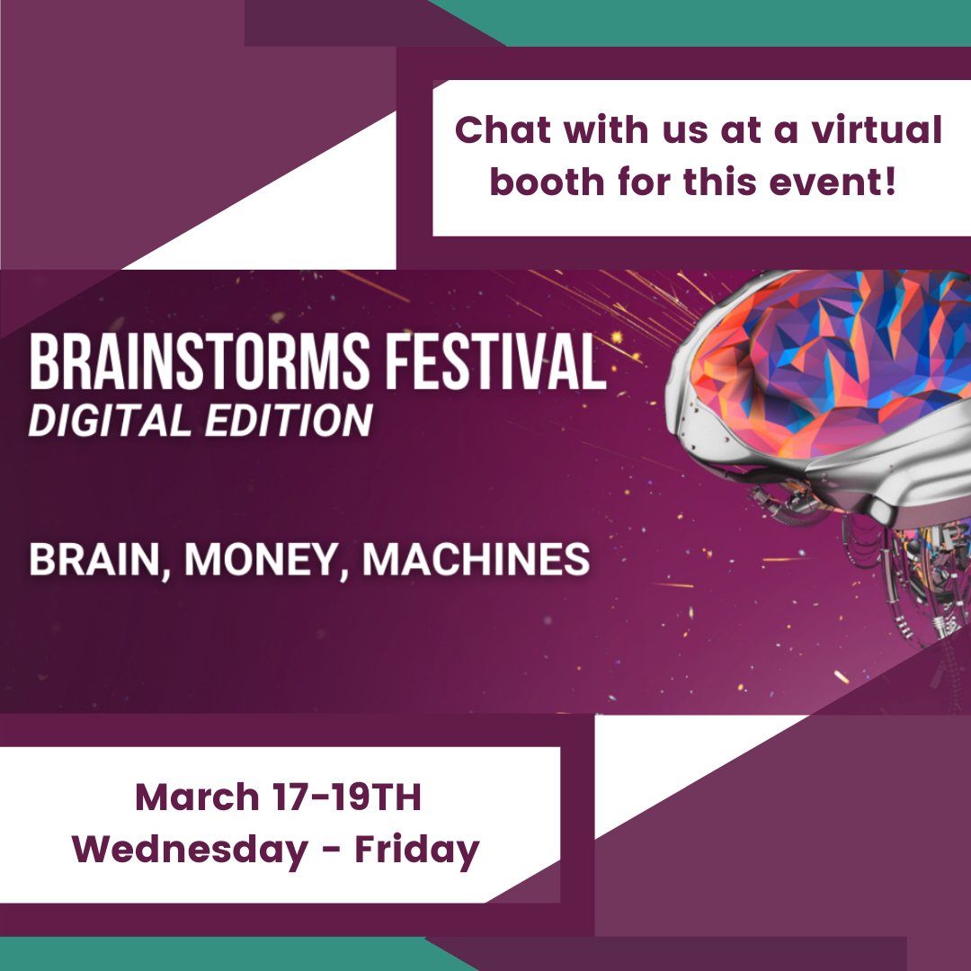 We will be at the humm virtual booth at the Brainstorms Festival (<a href="/the_brainstorms/">The Brainstorms</a>)! The Brainstorms Festival is the top online neuroscience and AI event. Drop by and say hi if you’re there! 👋🏻 Link for more details: hopin.com/events/the-bra…
