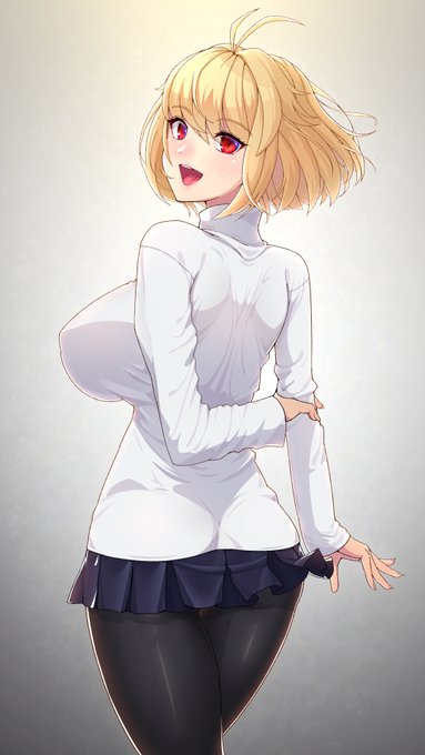 「large breasts standing」 illustration images(Latest)｜21pages