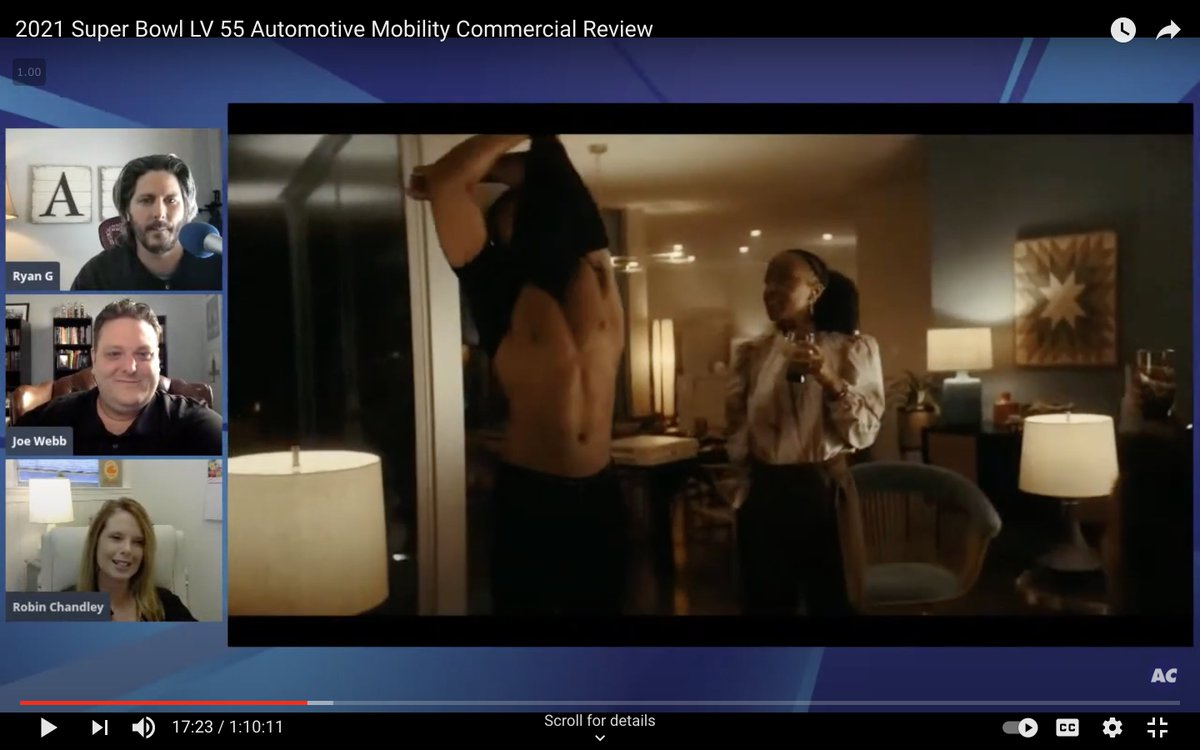 "Amazon not only made Alexa human and male, but a sex fantasy as well," w/ <a href="/chandleyinc/">Chandley Inc.</a>  <a href="/zonewebb/">Joe Webb</a> and <a href="/autoconversion/">Ryan Gerardi</a> in last month's Super Bowl Commercial Experience review at 14:30 ow.ly/BY7y50DYdma