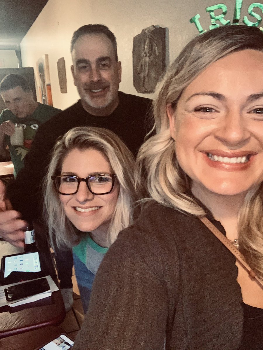 Happy St Patrick’s Day, Friends!!!! We love you! 🍀🤠🍻 #LetsTacoBoutIt 
 <a href="/jillianradiokc/">Jillian Gregg</a> <a href="/radiozeke/">Zeke Montana</a> <a href="/ItsHappyAli/">Ali</a>