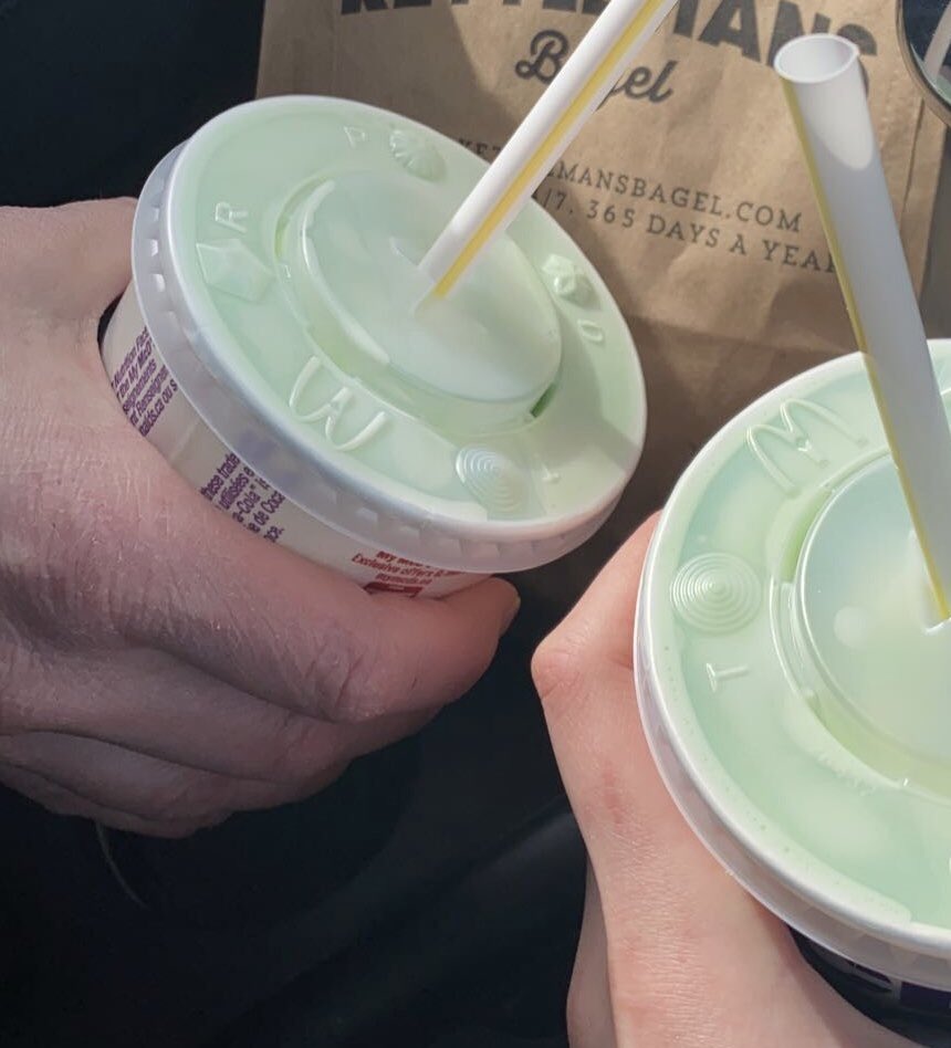Celebrating Happy St. Bobby Ryan s Birthday Day with Shamrock Shakes  