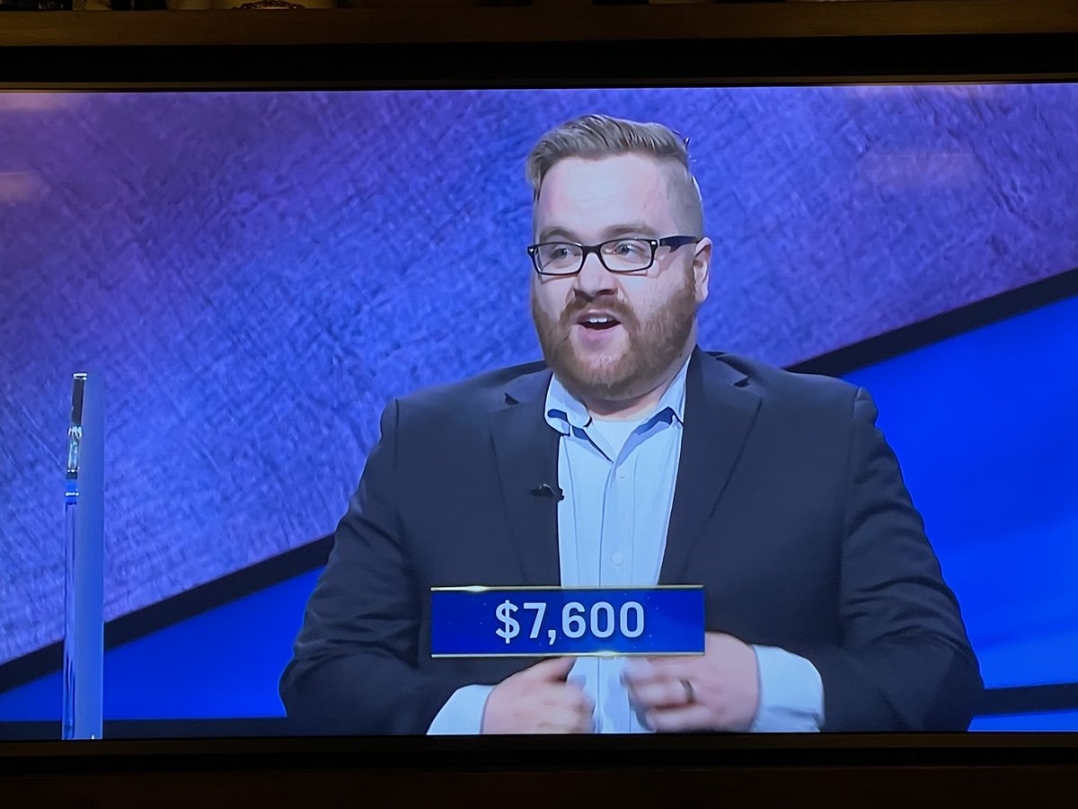 SJHS_HM's tweet image. Congrats @brendanpsargent - you made all of #PioneerNation proud! @SJShrewsbury @Jeopardy #BeAPioneer