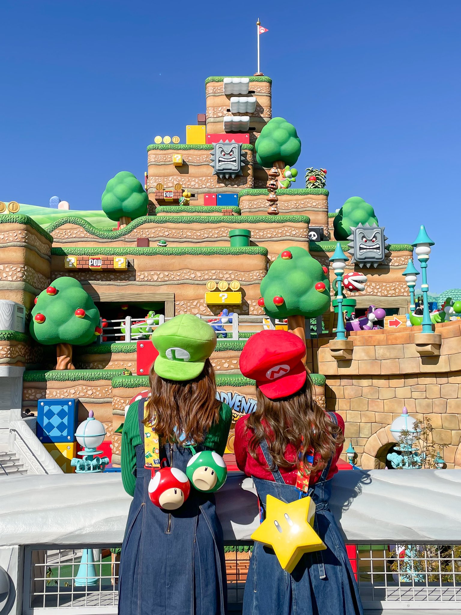 ユニバ　ルイージコーデ　セット USJ】マリオ＆ルイージ コーデペアセット【コスプレ】