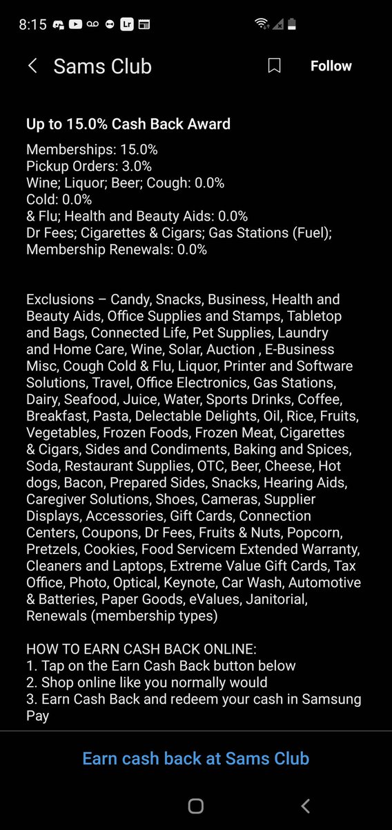 LINYStateofMind's tweet photo. @SamsClub Yall might as well exclude the whole fuckin store 😒 🤦🏽‍♂️ https://t.co/9kaVI3sBxA