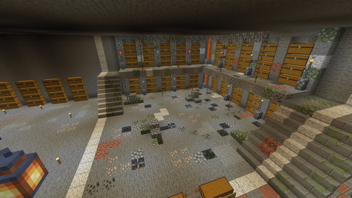 slimblob's tweet image. was a nice chill stream decorating the storage room and thanks to all that came and then we passed the Squad over to @MoCraft_20