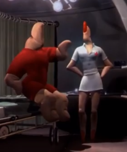 JaamJar's tweet photo. Idk what's worse about Spy Kids. The fact that Thumb Thumbs just exist in their universe, or the fact that the creators of Spy Kids decided to make the female Thumb Thumbs... sexy??? https://t.co/j0kranjYE7