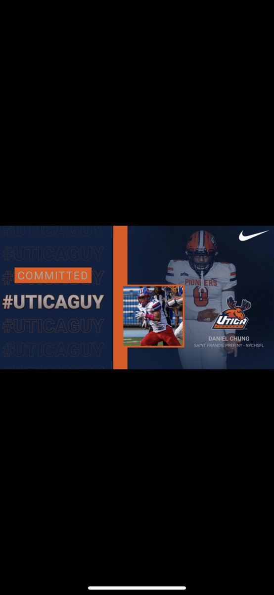 I want to take this time to thank God, my family, my coaches, and my brothers. Also, I would like to thank the staff at utica for giving me this opportunity. #uticaguy <a href="/CoachGerbino/">Joe Gerbino</a> <a href="/CoachFaggiano/">Blaise Faggiano</a> <a href="/Utica_Football/">Utica Football</a>