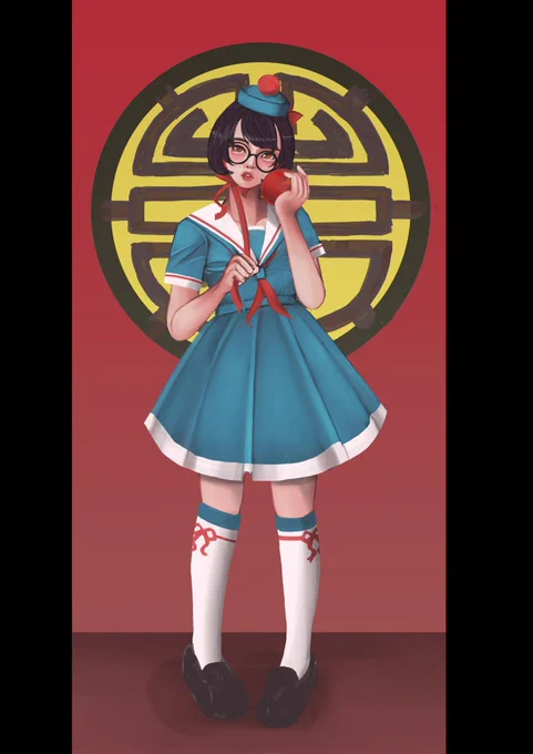 #見た人も無言で黒髪美少女貼れ 
