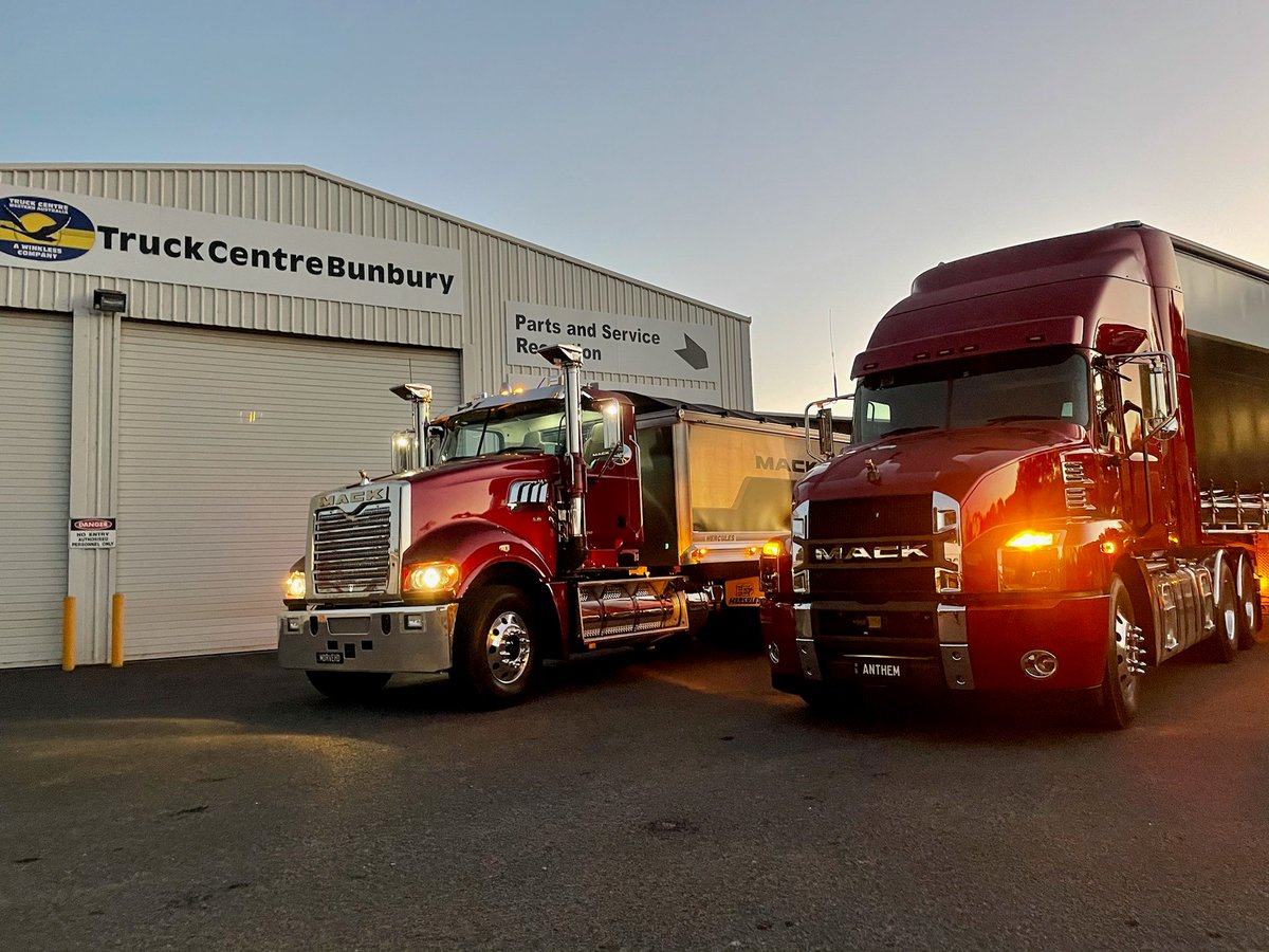 tcwafanpage's tweet image. DAY 4 of our Mack Trucks Evolution Tour and we are up at the crack of sparrows heading to our next destination - ALBANY!

You can find our convoy from noon at 27 Pendeen Road, Willyung.  Come and test drive the next evolution of Mack!

#mackevolutiontour #truckcentrewa