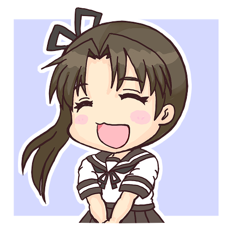 艦これ 艦これのミスぷにぷにほっぺ 綾波です フリーアイコンとしてお使い下さい 秘剣つばめ返し 秘密結社タコさんかわいいやったーのイラスト 艦これ 艦これのミスぷにぷにほっぺ 綾波です フリーアイコンとしてお使い下さい 秘剣つばめ返し 秘密結社タコさんかわいいやったーのイラスト