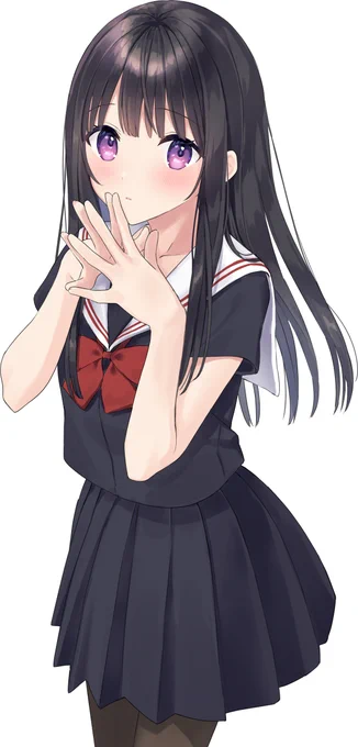 #見た人も無言で黒髪美少女貼れ 古いのから新しいのまで 