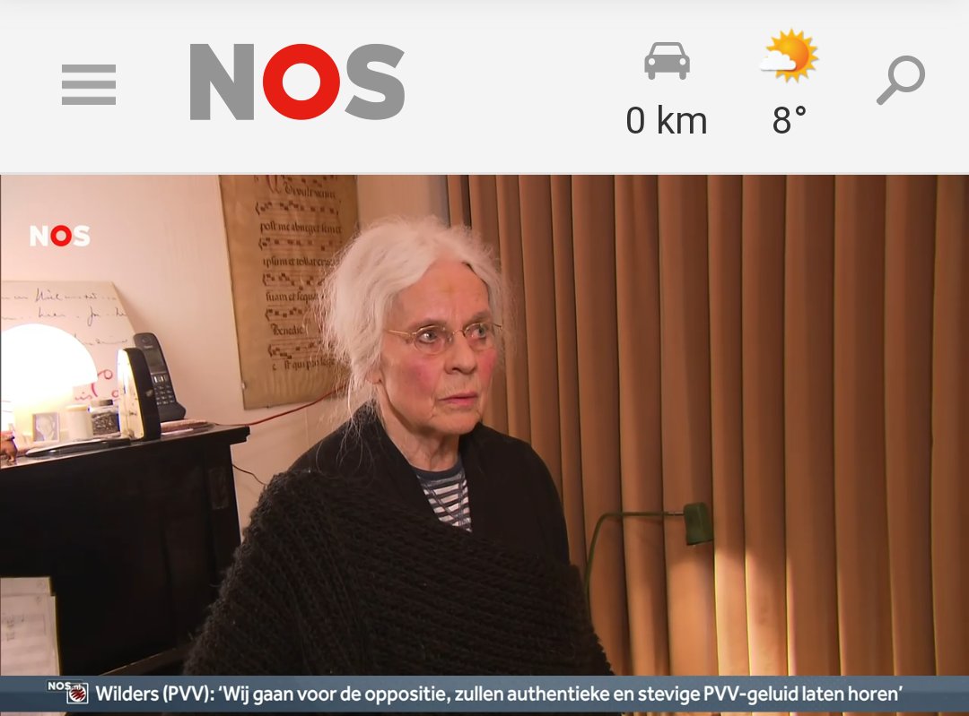 Dit SP-lid uit Pekela op de <a href="/NOS/">NOS</a>  lijkt ziet eruit als 'oude vrouw' in een groep 8 musical #nederlandkiest #TK2021 #TK21 #Verkiezingen2021