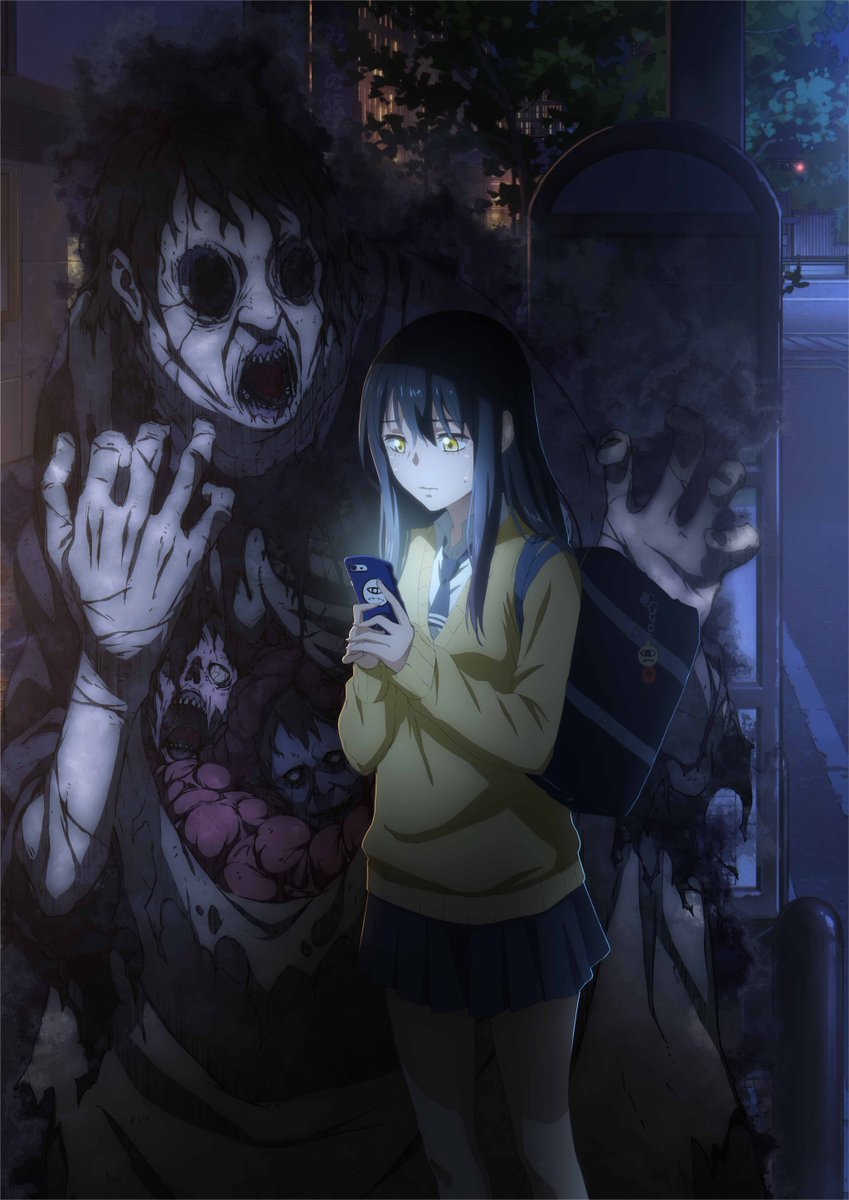 myanimelist's tweet photo. Mieruko-chan comedy horror manga receives TV anime in 2021; Yuuki Ogawa (Ishuzoku Reviewers, FLCL Progressive) directs series at Passione #見える子ちゃん @mierukochan_PR https://t.co/7sI9I4QA1g https://t.co/rIVgkYZ5Ur