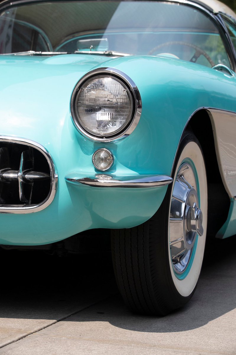 lostcorvettes's tweet photo. It may not be Shamrock Green but we're lucky to have this Cascade Green '56 as one of the @lostcorvettes—and you could be the lucky one to win it! Enter for a chance to win at https://t.co/Zeg5kb1Vt9 with promo code LUCKY to receive double entries on donations of $25 or more! https://t.co/QezZXt80gE