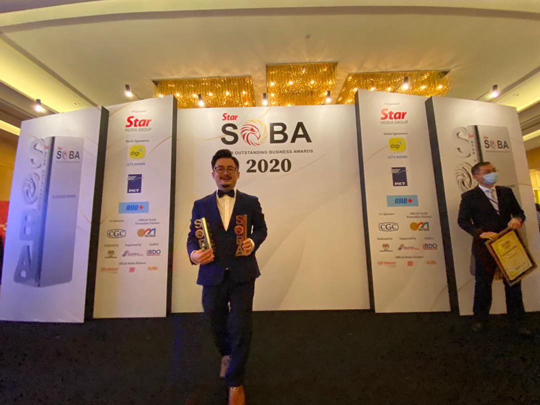cazuuming's tweet photo. We’ve on a couple of awards at The Star Outstanding Business Awards #SOBA2020
#SEAGM
@SEAGM https://t.co/aFjda3rHXm
