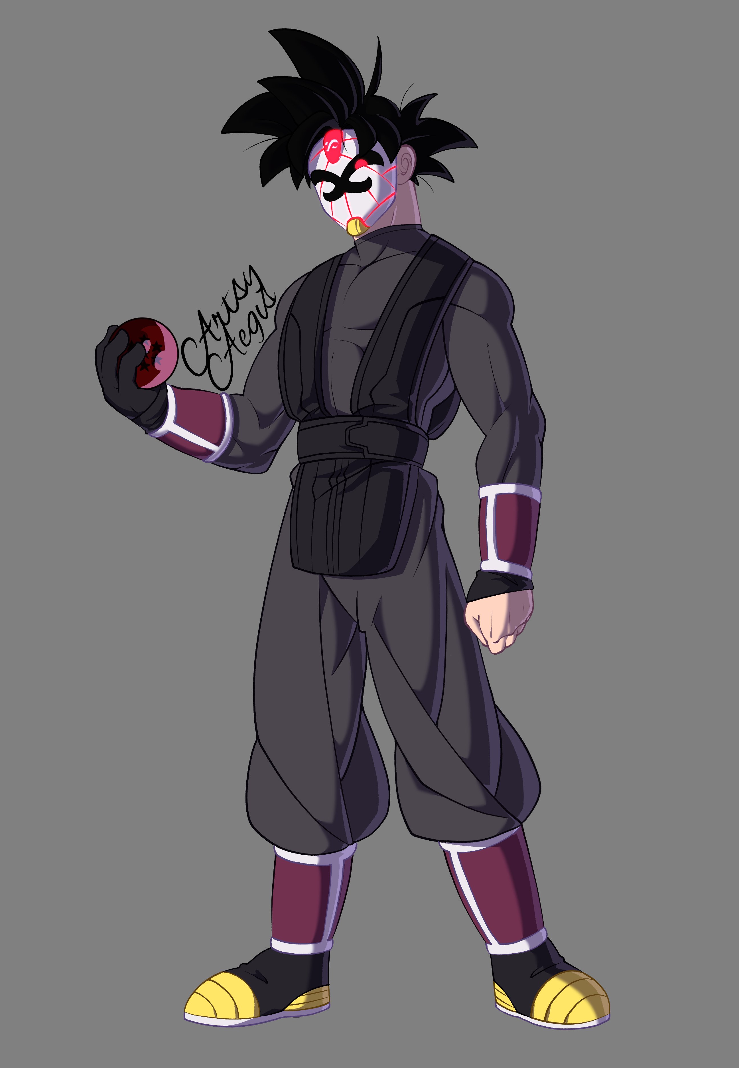 Aegis (COMMS OPEN) on X: Time Breaker Goku Black's design might be growing  on me  / X