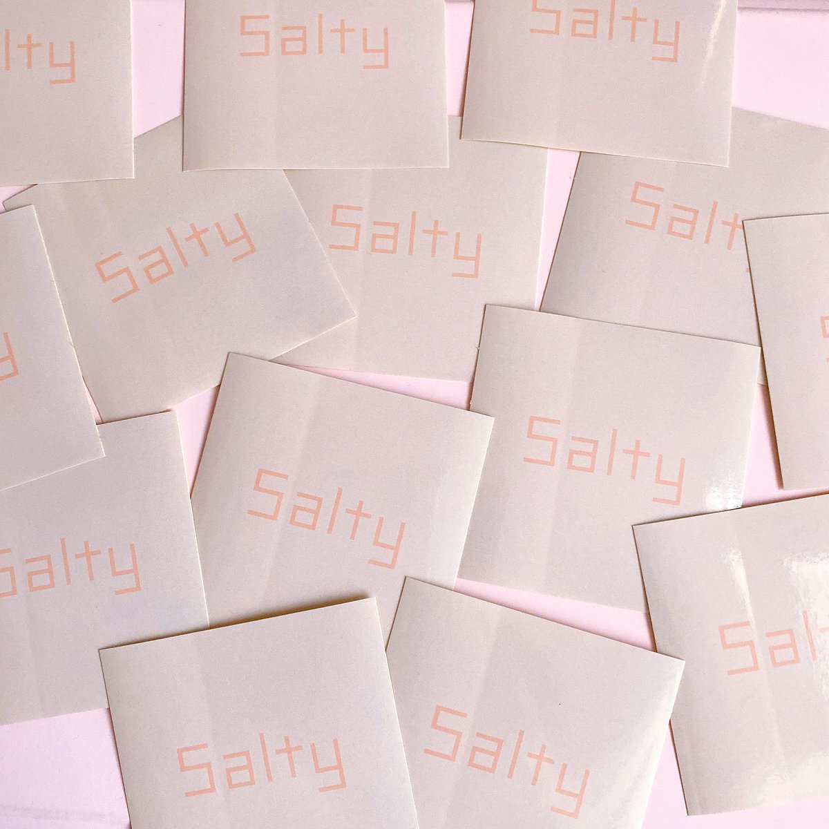 韓国雑貨屋salty ソルティ お店のロゴステッカーが届きました わーい 韓国雑貨屋salty Online Shop 21 4 3 Am10 00 Open T Co 2bvrstg6h9