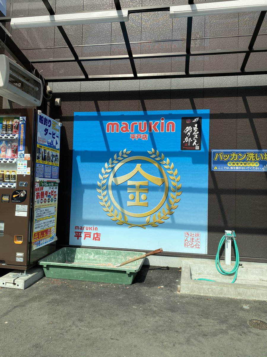 saseboturi's tweet photo. 初まるきん平戸店🦑 https://t.co/e3PWaBTXPR