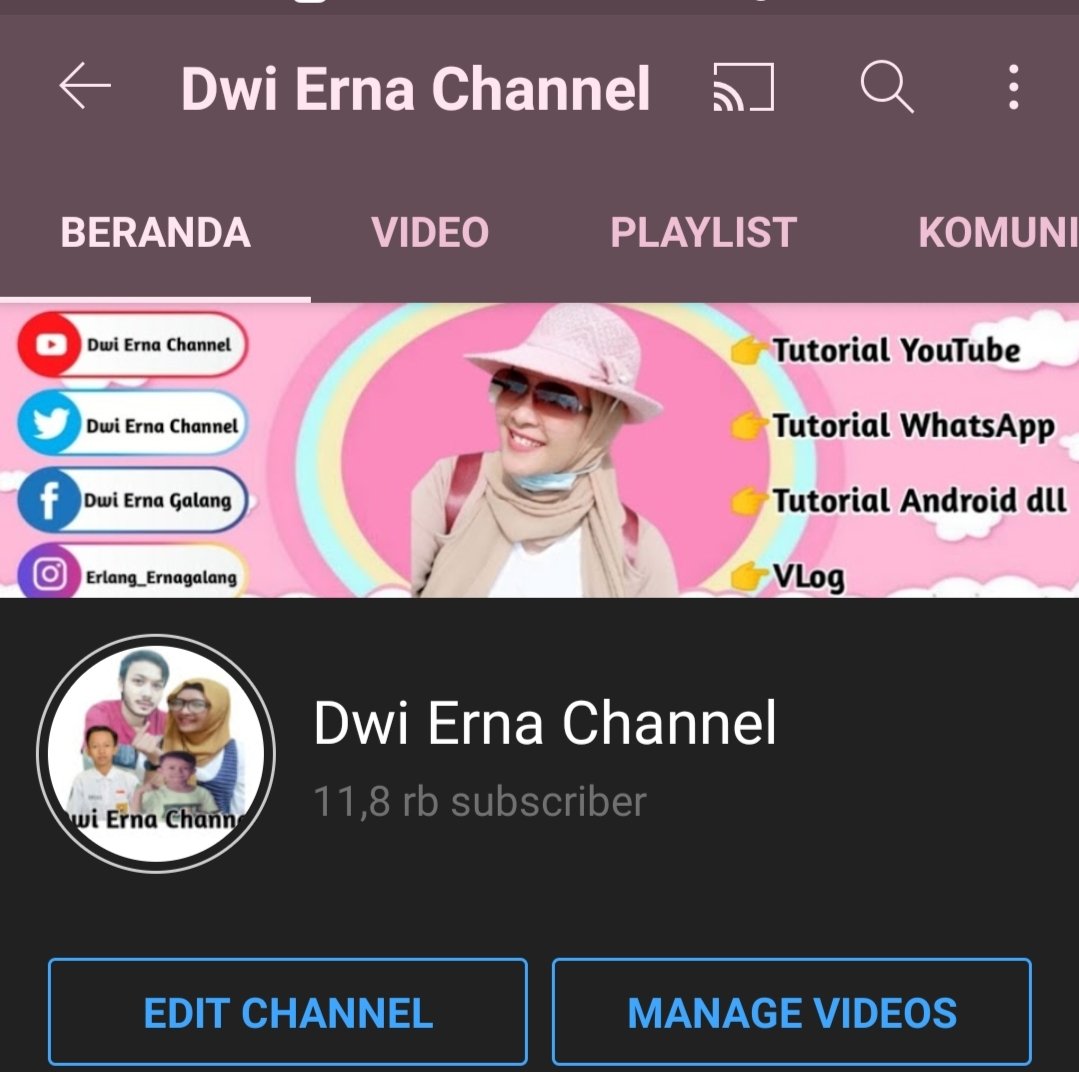 ChannelErna's tweet photo. @RiaRicis Termotivasi oleh seorang Youtuber number 2 yaitu @RiaRicis https://t.co/oMgsBoJXjo