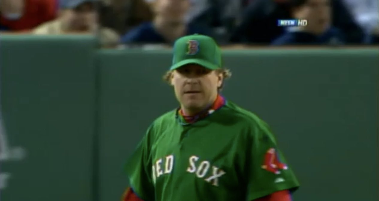 Gershon Rabinowitz on X: The Red Sox wore green jerseys and caps in a  regular season game against the Yankees in April 2007.   / X