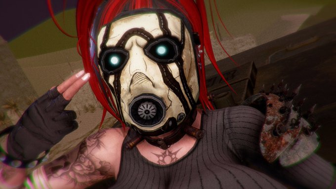 #NSFW 

ボダラン中毒になったのでサ○コもどきコス娘を作ってみました。 