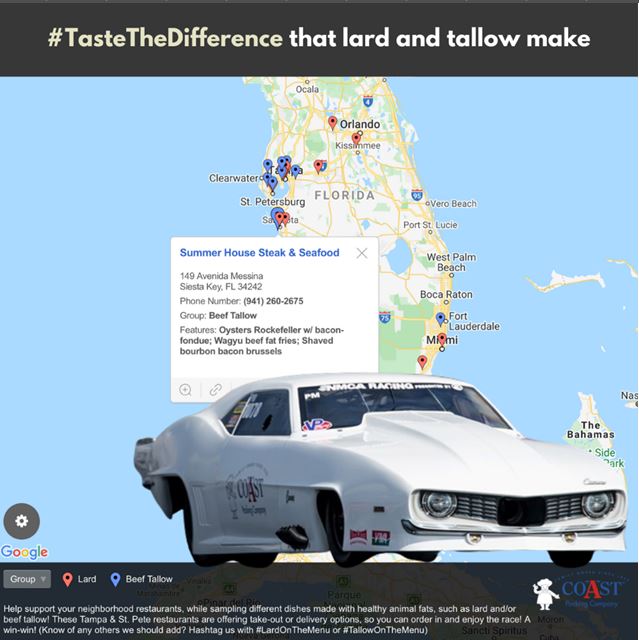 At 19th Annual #NMCA Muscle Car Mayhem, <a href="/CoastPackingCo/">Coast Packing Co.</a>’s ProCharger Pro Mod Camaro Seeks (Another) Trifecta tinyurl.com/19th-NMCA #promod #lard #tallow #farmfats